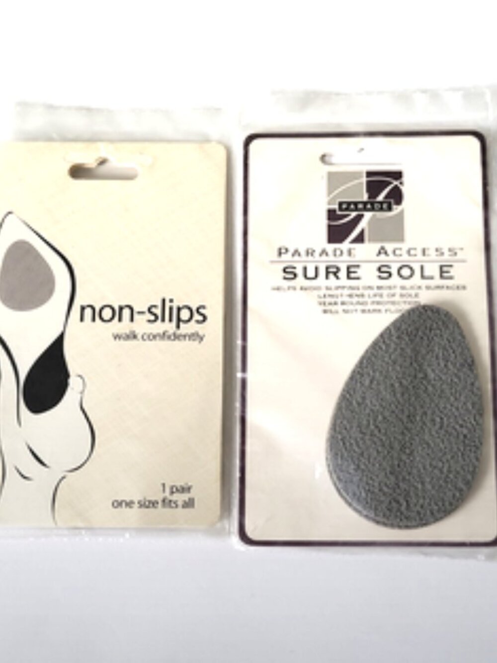 Parade Access Sure Sole Non-Slip Shoe Pads in Gray Womens Shoes